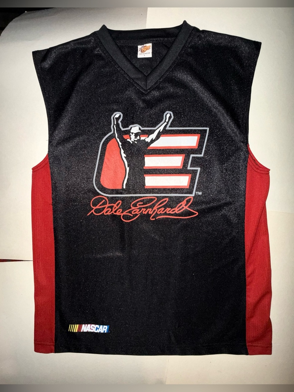 Vintage Dale Earnhardt NASCAR Winners Circle Jersey L